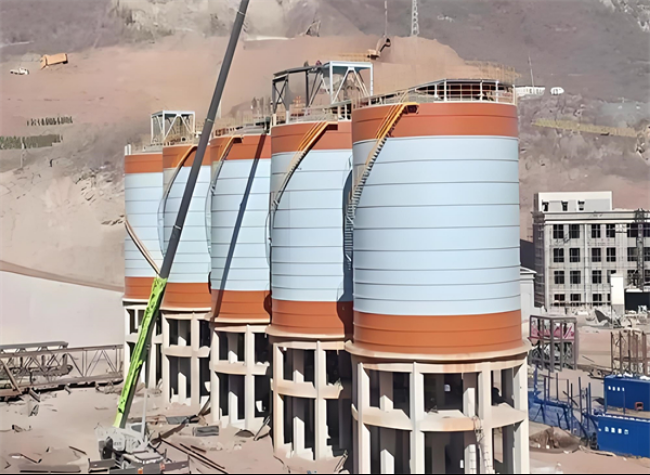 青秀高架钢板仓